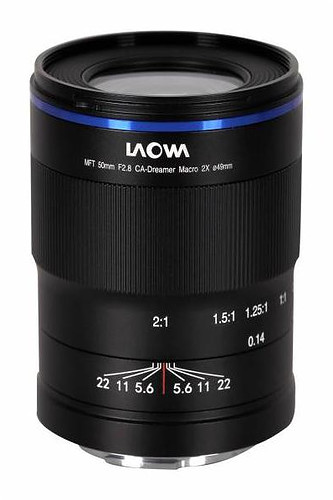Obiektyw Laowa 50mm f/2,8 Ultra Macro 2x - mocowanie mikro 4/3 - majowa promocja 2022