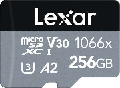 Karta pamięci Lexar microSDXC 256GB 1066x (160MB/s) + adapter SD