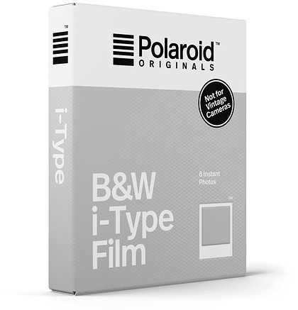 Wkład Polaroid B&W i-Type Film (White Frame)