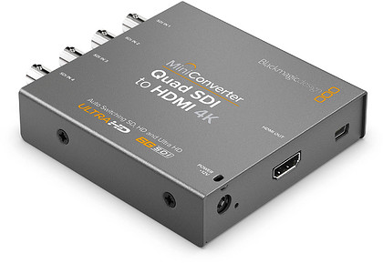 Blackmagic Design Mini Converter Quad SDI to HDMI 4K - PROMOCJA