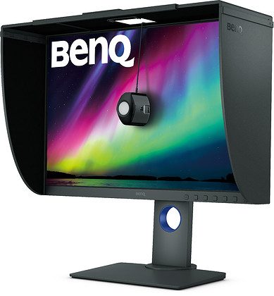 Monitor BenQ SW240 + kaptur