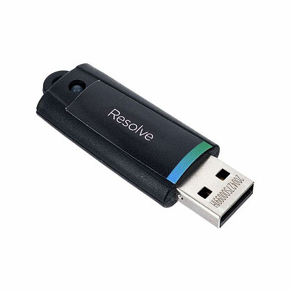 Blackmagic Design DaVinci Resolve Studio - klucz USB (dongle) (wypożyczalnia)