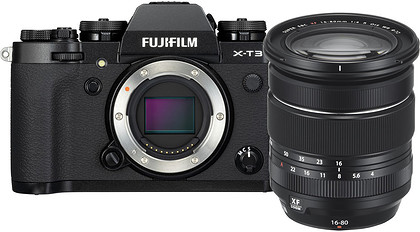 Bezlusterkowiec Fujifilm X-T3 + Fujinon XF 16-80mm f4 R LM OiS - tymczasowo wycofane z oferty