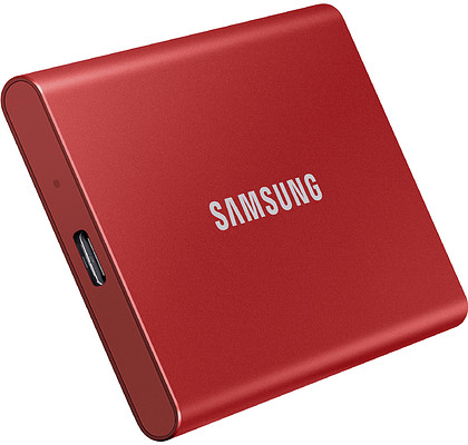 Dysk SSD Samsung T7 2TB USB 3.2 Gen.2 czerwony (MU-PC2T0R/WW)