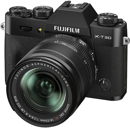 Bezlusterkowiec Fujifilm X-T30 II + XF 18-55/2.8-4 OIS R (czarny) | oferta OUTLET - gwarancja 6 miesięcy, fvat 23%