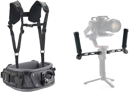 Tilta Lightweight Dual Handle Gimbal Support System GSS-T04-DHB2