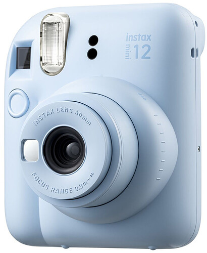 Aparat Fujifilm Instax Mini 12 niebieski (Pastel Blue)