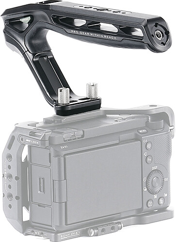 Tilta TA-XTH4-B Xeno Top Handle (Dual 1/4"-20) - Black