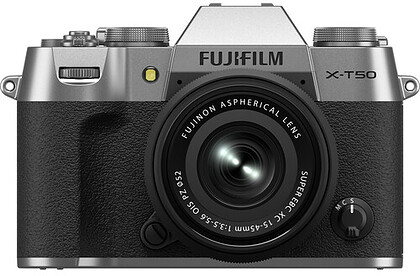 Bezlusterkowiec Fujifilm X-T50 srebrny + Fujinon XC 15-45/3.5-5.6 - Nowość!