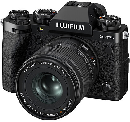 Bezlusterkowiec Fujifilm X-T5 czarny - Fujinon XF 16-50mm f2.8-4.8 R LM WR