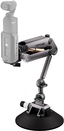 Przyssawka samochodowy Tilta HDA-T15-TG  Hydra Alien Mini (szary tytanowy)