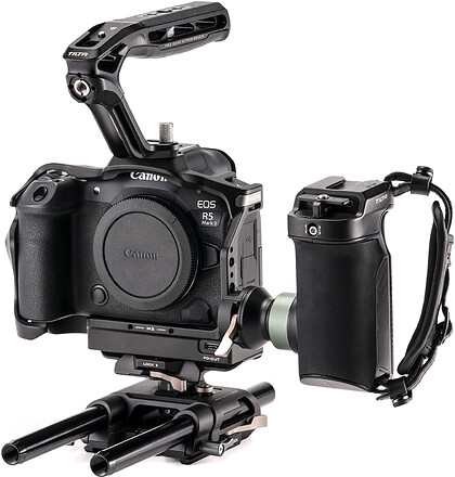 Klatka Tilta TA-T68-C-B z systemem chłodzenia do Canon R5 Mark II Advanced Kit - Czarny