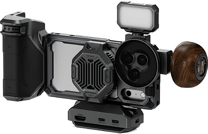 Zestaw Tilta TK-IP17-PB-SG Khronos iPhone 17 Pro Ultimate Kit (Czarny)