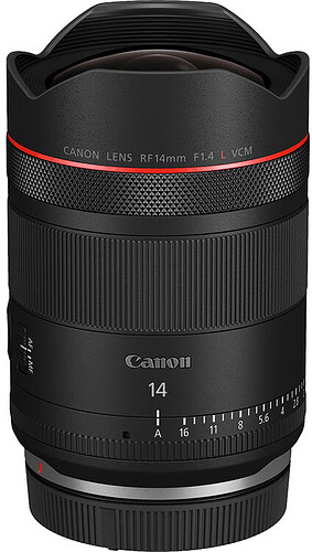 Obiektyw Canon RF 14mm f/1.4L VCM - Przedsprzedaż