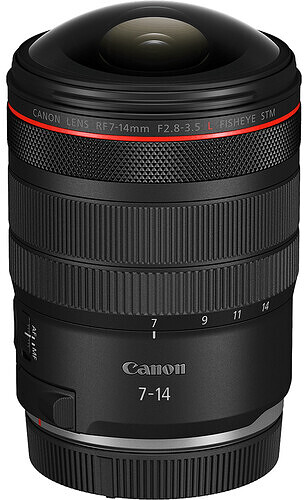 Obiektyw Canon RF 7-14mm f/2.8-3.5L FISHEYE STM - Przedsprzedaż