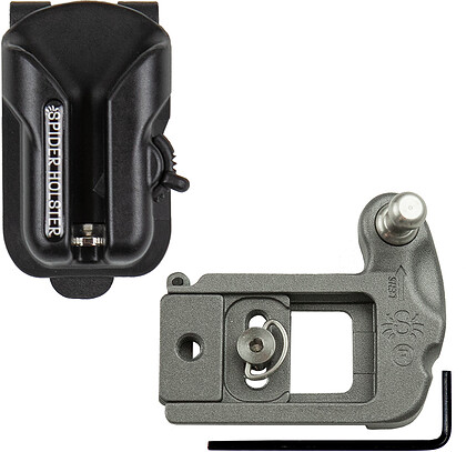 Mocowanie do paska dla bezlusterkowców (komplet) Spider Camera Holster Spider X - Holster Set v2