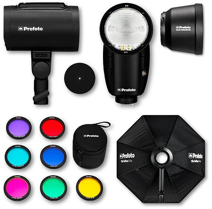 Zestaw Profoto 2-LIGHT KIT |A2 + A10 + Clic Magnum + Collor Effects + nadajnik CONNECT + Octa Clic 2' 60cm +Profoto Light Stand 8'/2.4m|