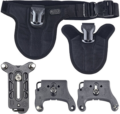 Pas biodrowy Spider Camera Holster SpiderPro Dual DSLR Camera System v2