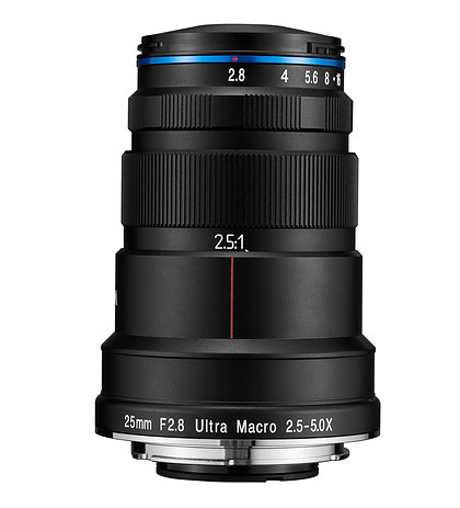 Obiektyw Laowa 25 mm f/2.8 2.5-5X Ultra Makro (Sony FE) - majowa promocja 2022