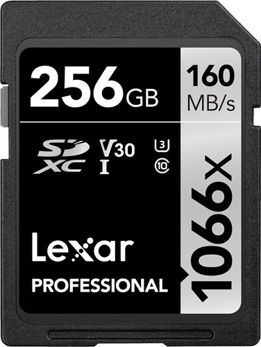 Karta pamięci Lexar SDXC 256GB 1066x (160MB/s) Professional