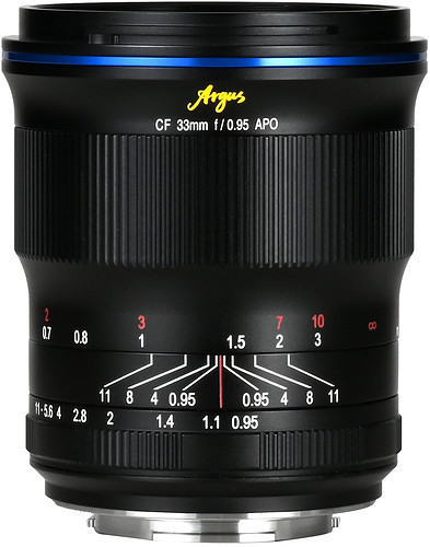 Obiektyw Laowa 33mm f/0,95 Argus APO CF - mocowanie Fujifilm X