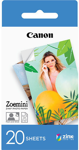 Papier Canon ZINK 2x3" (20 szt) do aparatu Zoemini S2