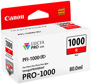 Tusz Canon PFI-1000R Red