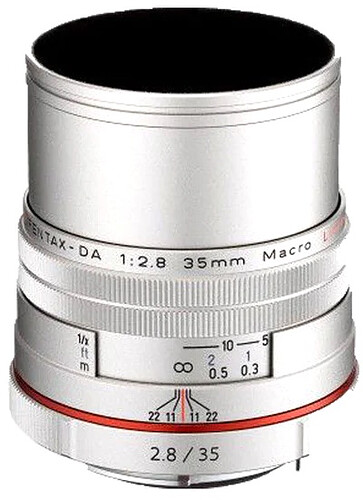Obiektyw Pentax HD PENTAX-DA 35mm f/2.8 Limited Macro (srebrny)