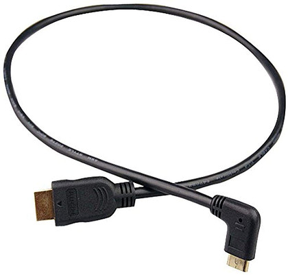 LanParte przewód HDMI - mini HDMI kątowy 65cm (HDMI-65)