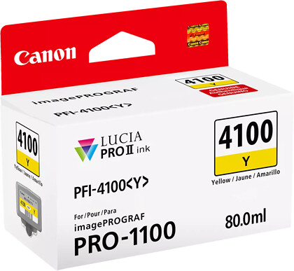 Tusz Canon PFI-4100 Y (6780C001) Yellow