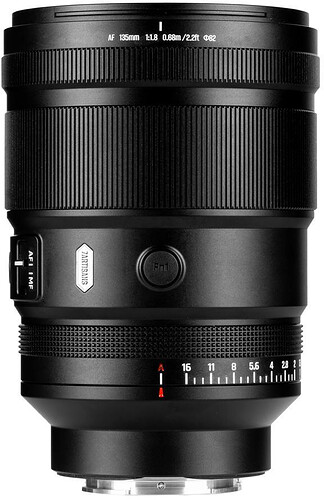 Obiektyw 7Artisans 135mm F/1.8 AF MAX - L-Mount