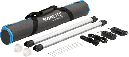 Lampa Nanlite Pavotube II 15C LED RGBWW Tube Light 2 Light Kit