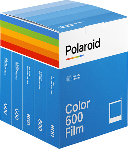 Wkład Polaroid COLOR 600 Film (White Frame) [5-pack]