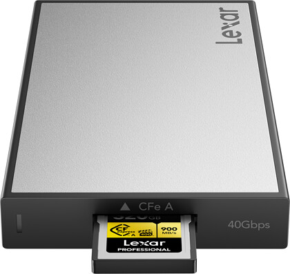 Lexar Czytnik kart Professional Workflow USB4 Reader, support CFexpress 4.0 Type A (LPWF730N-5ANGL)