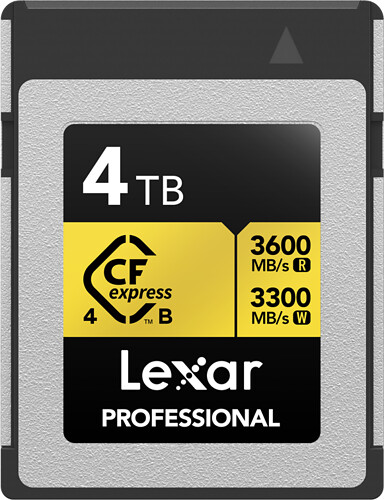 Karta pamięci Lexar CFexpress 4TB 4.0 Pro Gold Type B (3600MB/s)
