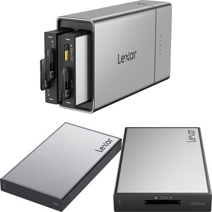 Lexar Professional Workflow Go z czytnikiem CFexpress 4.0 Type A i dyskiem 2TB SSD (LPWF600/730/502T-2TB)