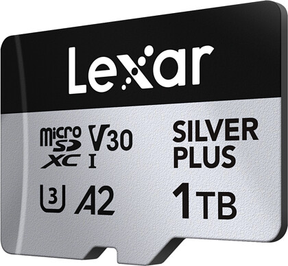 Karta pamięci Lexar microSDXC 1TB (205MB/s) 1066x Silver Plus Professional