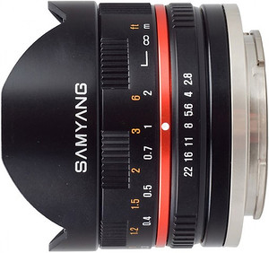 Obiektyw Samyang 8mm f/2,8 (Sony E)
