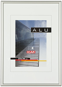 Ramka aluminiowa ALU CP srebrna 40x50cm (likwidacja działu)