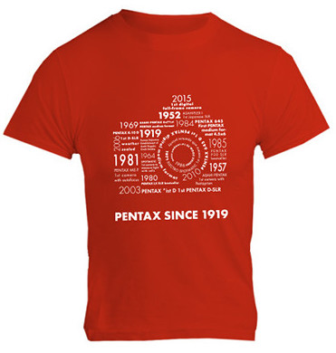 T-Shirt dla Fana marki Pentax