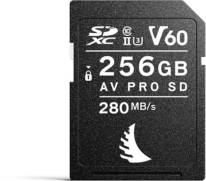 Karta pamięci Angelbird SDXC 256GB AV Pro (280MB/s) V60 UHS-II U3 - WYPRZEDAŻ