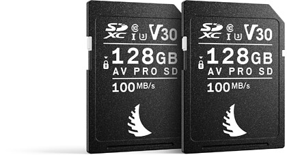Karta pamięci Angelbird 2x SDXC 128GB AV Pro (100MB/s) V30 UHS-I U3 MatchPack