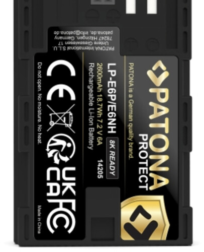 Akumulator Patona zamiennik Canon LP-E6P Protect