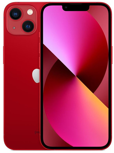 Smartfon Apple iPhone 13 256GB Czerwony (MLQ93PM/A)