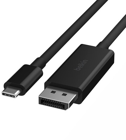 Belkin kabel USB-C > DisplayPort 1.4 2m (8K@60Hz/4K@144Hz)