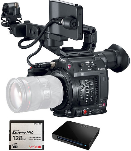 Kamera Canon Cinema EOS C200 4K + Sandisk CFAST 128GB Extreme Pro - Zapytaj o aktualne promocje!