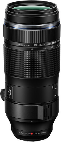 Obiektyw OM SYSTEM M.Zuiko Digital 100-400mm F/5.0-6.3 IS II - przedsprzedaż - dostępność początek marca 2025