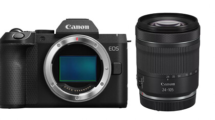 Bezlusterkowiec Canon EOS R8 Mark II + RF 24-105mm f/4-7.1 IS STM -  Przedsprzedaż + Canon LP-E17 Gratis