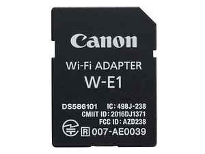 Canon adapter Wi-Fi W-E1