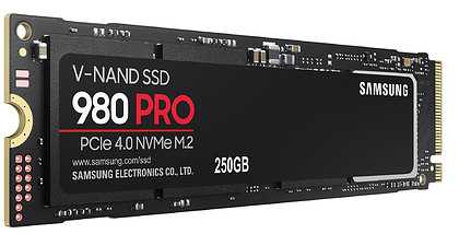 Dysk SSD Samsung 980 PRO 250 GB PCle 4.0 NVMe M.2 (MZ-V8P250BW)